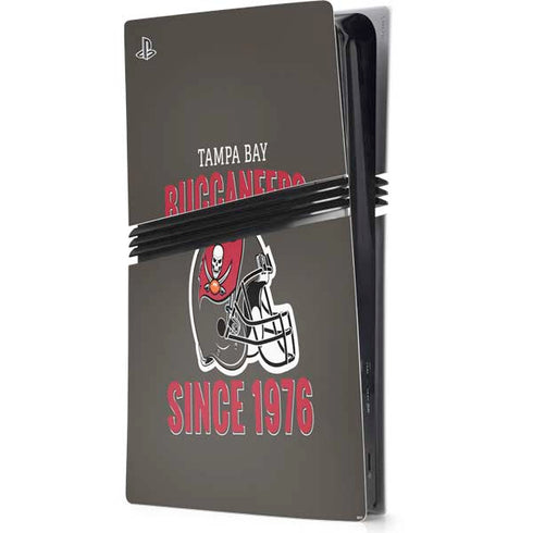 NFL Tampa Bay Buccaneers Helmet PS5 Pro Console Skin